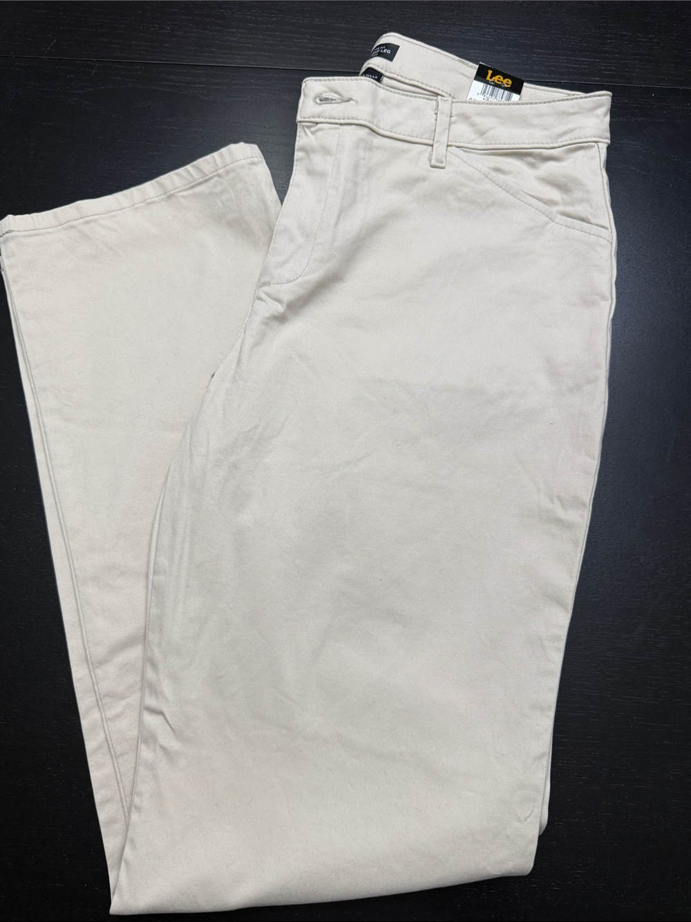 New with tags, Lee straight leg Light Beige Chino Pants - Classic Straight Fit